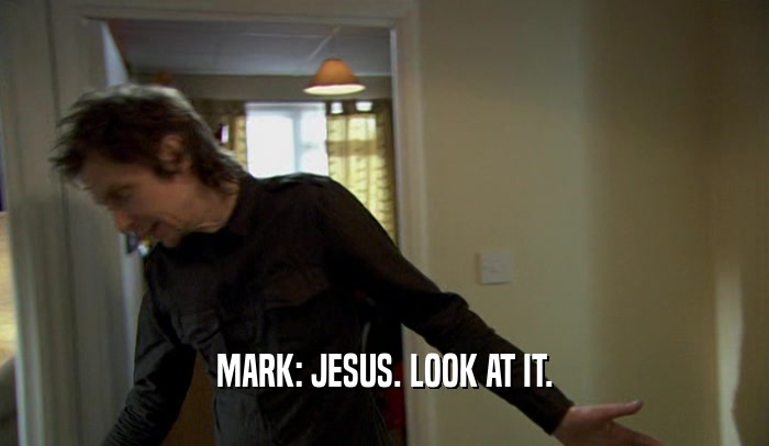 MARK: JESUS. LOOK AT IT.  