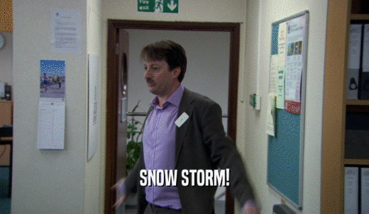 SNOW STORM!  