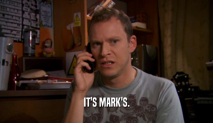 IT'S MARK'S.  