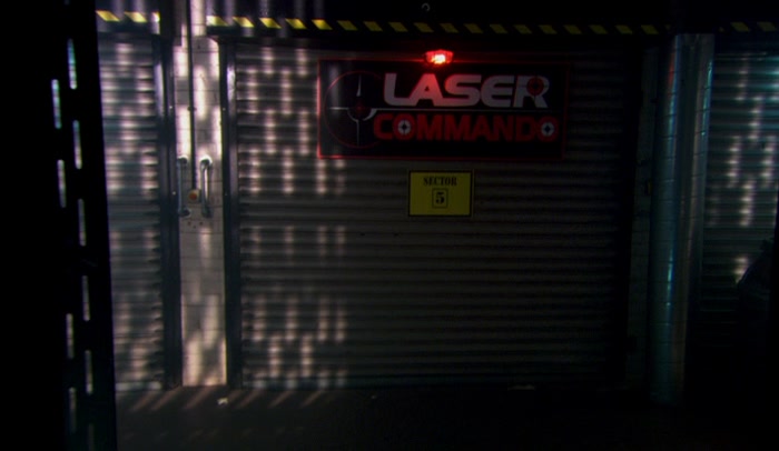 BEING A LASER COMMANDO IN CORDS.  