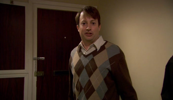 YOU JUST GO AND SHELTER. YOU FIND REFUGE OVER THERE. I'LL DEAL WITH THIS MANIAC. 