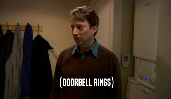 (DOORBELL RINGS)  