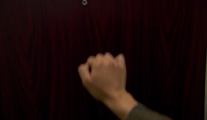 JEREMY: OH, GOD. ELENA'S FRONT DOOR.  