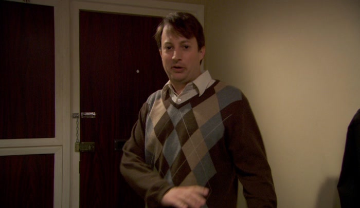 YOU JUST GO AND SHELTER. YOU FIND REFUGE OVER THERE. I'LL DEAL WITH THIS MANIAC. 