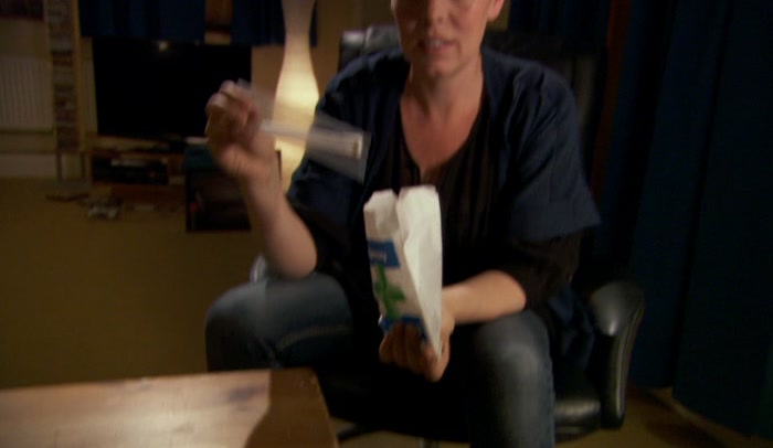 JEREMY: OH, GOD! WANKING INTO A CUP. THE DREAM(!) 