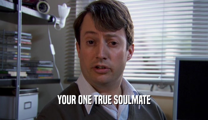 YOUR ONE TRUE SOULMATE  