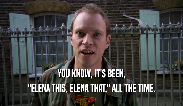 YOU KNOW, IT'S BEEN, 