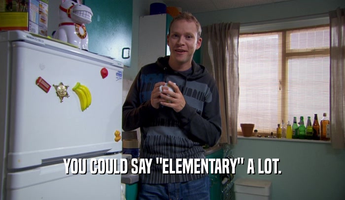 YOU COULD SAY 