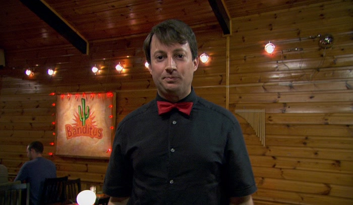 JUST SOME MENUS AND A JUG OF TAP WATER, PLEASE. 