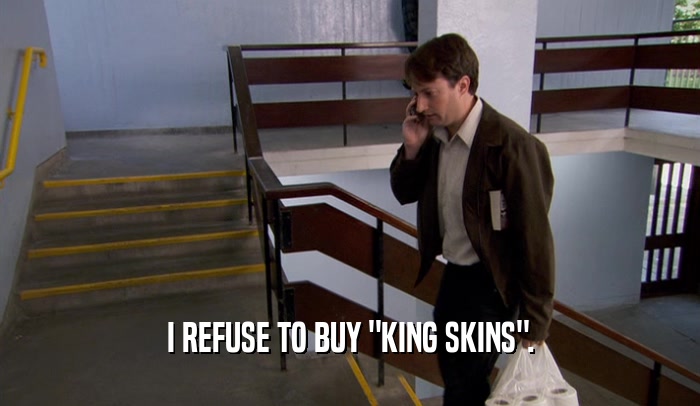 I REFUSE TO BUY 