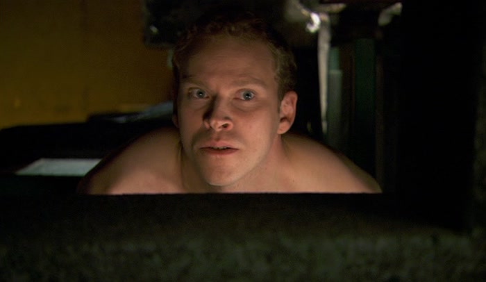- (DOORBELL RINGS) - SHIT, WHO'S THAT? 