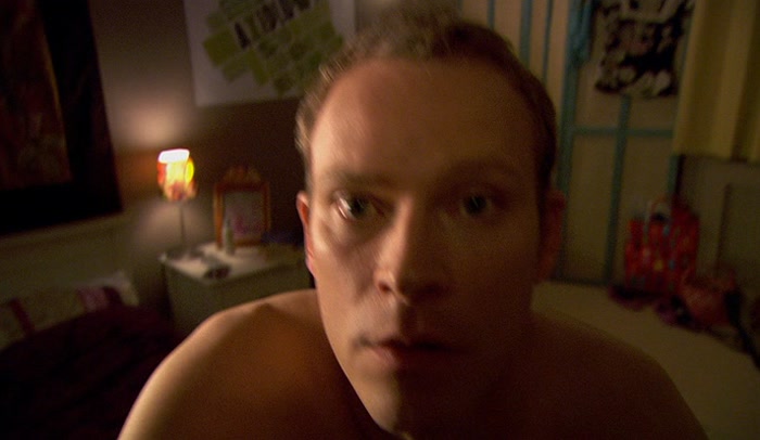 OH, NO. I THOUGHT TONIGHT, LET'S NOT DO IT ON THE BED. 