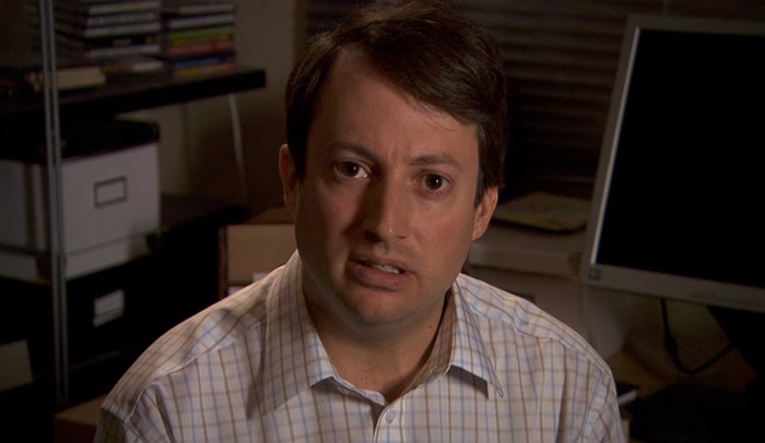 MARK: IF I'M A BRAN FLAKE, HE'S A SLUTTY SUGAR PUFF. 