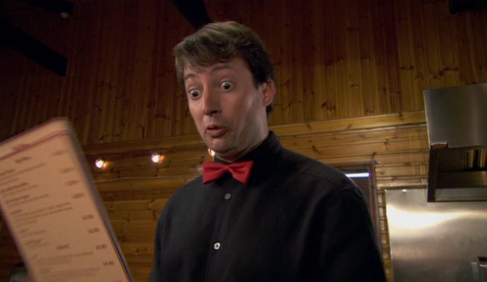 - I'M SURE. SO, YOU'RE ALL SET FOR MENUS. - NO, YOU DEFINITELY DIDN'T MENTION 
