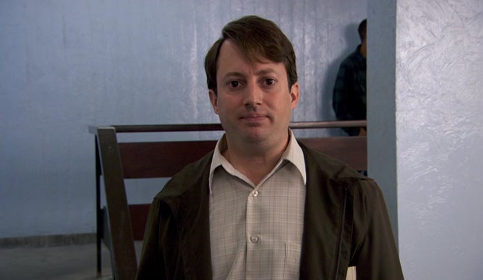 UH, SOMETHING'S JUST COME UP. YEAH, I'LL SEE YOU AT THE AIRPORT. 