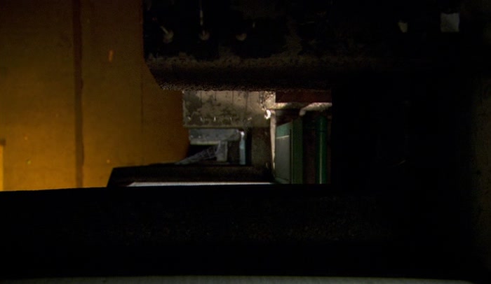 OH! HE... HE WAS DOWN THERE.  