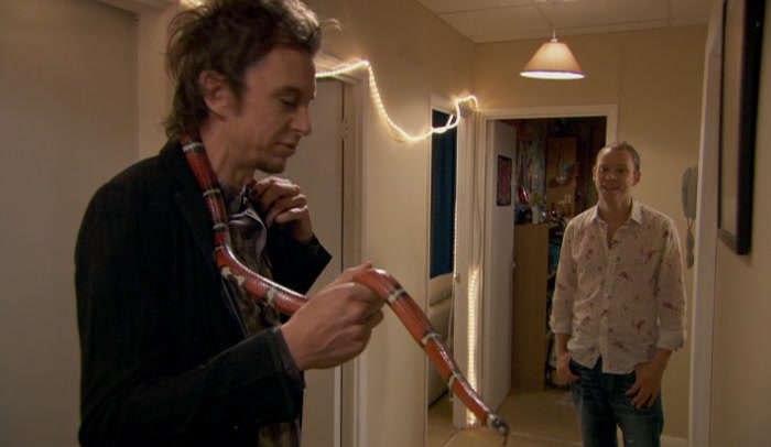 DUNNO. FUCKING RENTAL SNAKE, INNIT?  