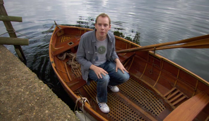 COME ON, GET IN. WE CAN GO FOR A ROW. WE CAN HAVE SECRET ROWING-BOAT SEX. 