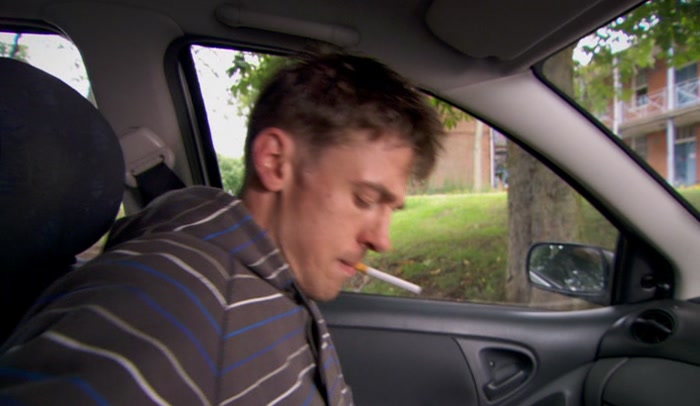 HE'S MORE OF YOUR CHAIN-WANKING RINGTONE FANATIC. 