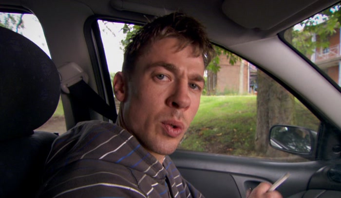 HE HASN'T EVEN TOLD ME WHICH PEDAL IS WHICH. 
