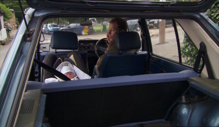 YEAH, THAT'S JUST A BABY, OBVIOUSLY, AT THE FUNERAL WITH ME. 