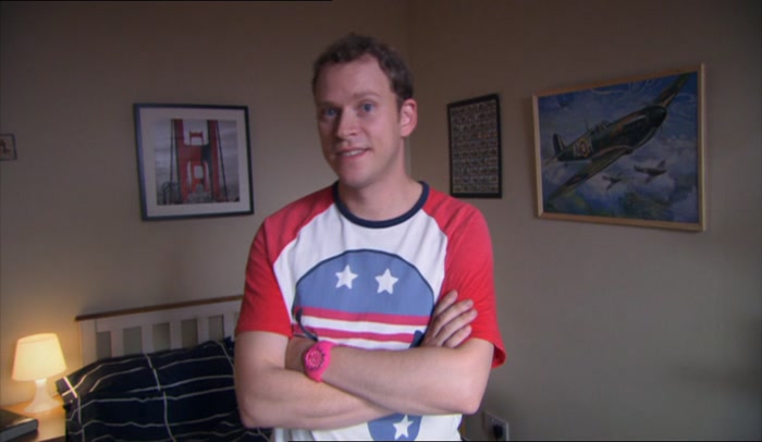 'COURSE HE'S HAPPIER WITH THE KIT, I BET HE WISHES THE BABY WAS A MORTAR ROUND.' 