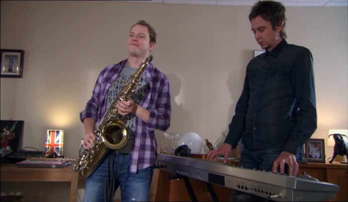 (JEREMY) 'WOW, ME AND HANS IN A BAND.  