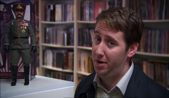 'DANGER, MARK.' IT'S ALL RIGHT, MARK, THEY'RE NOT TOYS. 