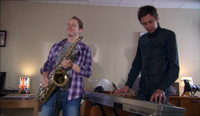 'ONLY THING IS, WHY DID I SAY I COULD PLAY THE SAX? 