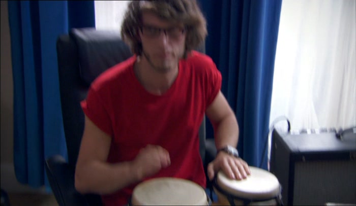 'GIVE A CHIMPANZEE A DOUBLE ESPRESSO AND YOU'VE GOT A DRUMMER. 