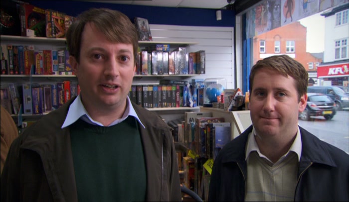 JUST GRAB US A COUPLE OF CYBERMEN WHILE YOU'RE UP ON YOUR STOOL THERE. 