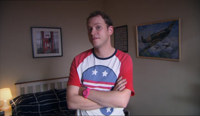 'COURSE HE'S HAPPIER WITH THE KIT, I BET HE WISHES THE BABY WAS A MORTAR ROUND.' 