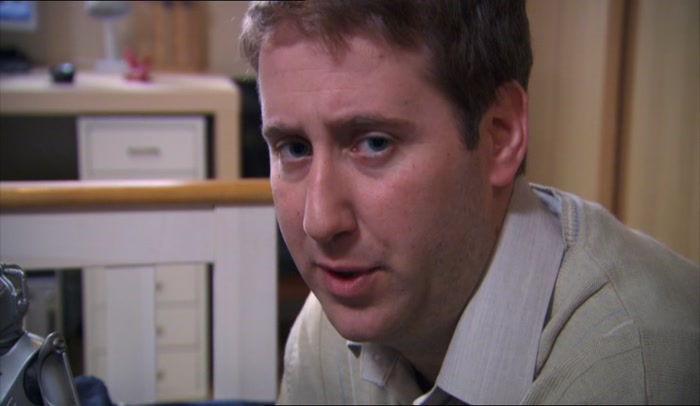 HE'S A CYBER MAN, MARK, HE'S DEVOID OF ALL HUMAN EMOTION, 