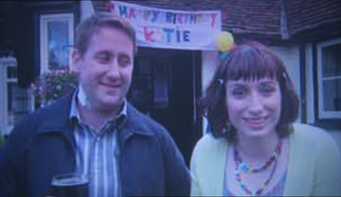 BUT SHE IS AT HER BLOODY SISTER'S BIRTHDAY DO WITH GERARD. 