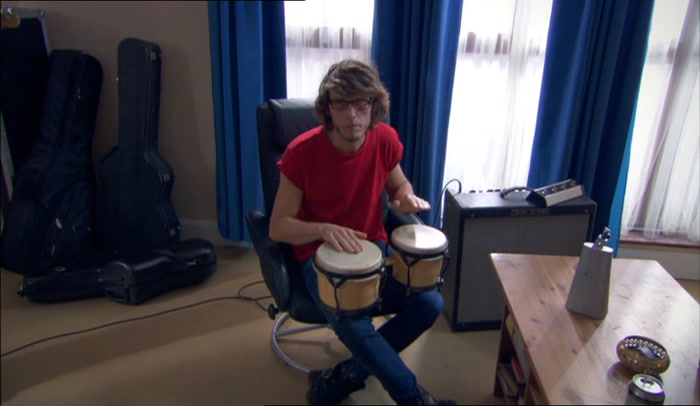 'HOW COME DENTON GOT THE BONGOS?  
