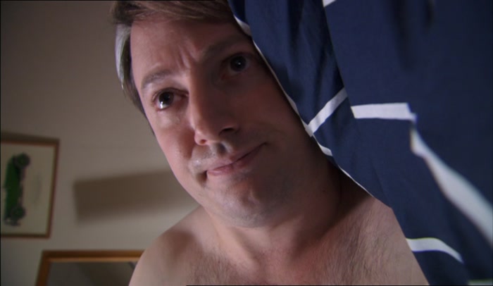 DOORBELL SHALL I GET IT? I'VE GOT YOUR FLUFFY DRESSING GOWN ON. 
