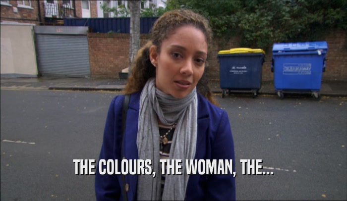 THE COLOURS, THE WOMAN, THE...  