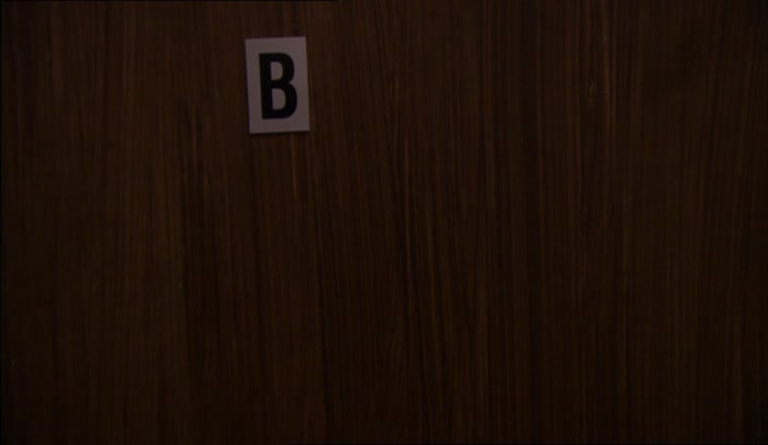 'OR THE SECURITY-OBSESSED WANKER IN FLAT A?' 