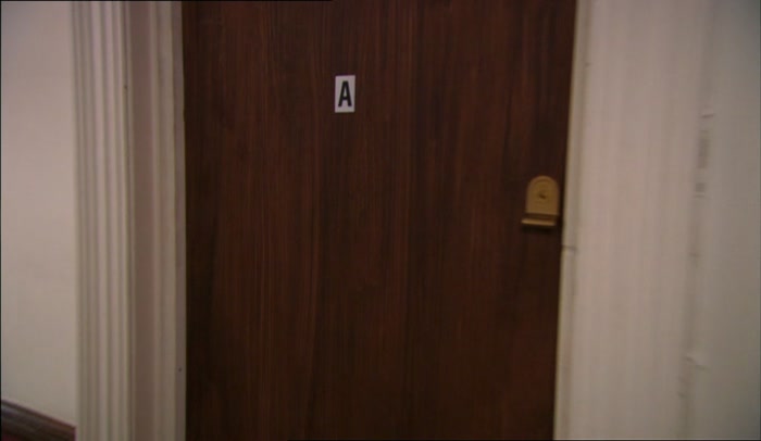 'OR THE SECURITY-OBSESSED WANKER IN FLAT A?' 