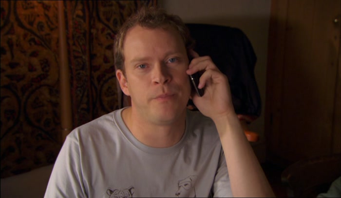 WE WERE DOING SOME WORK FOR BEN, AND IT GOT LATE AND I STAYED OVER. 
