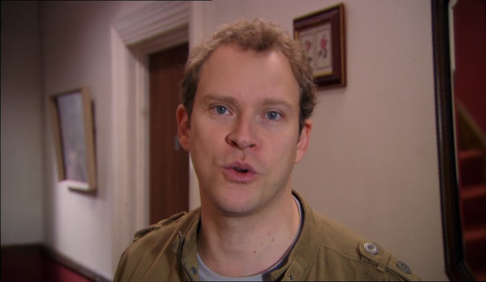 ARE YOU SERIOUS? YOU'RE GOING TO KICK THE DOOR, USING ONE OF YOUR LEGS, 