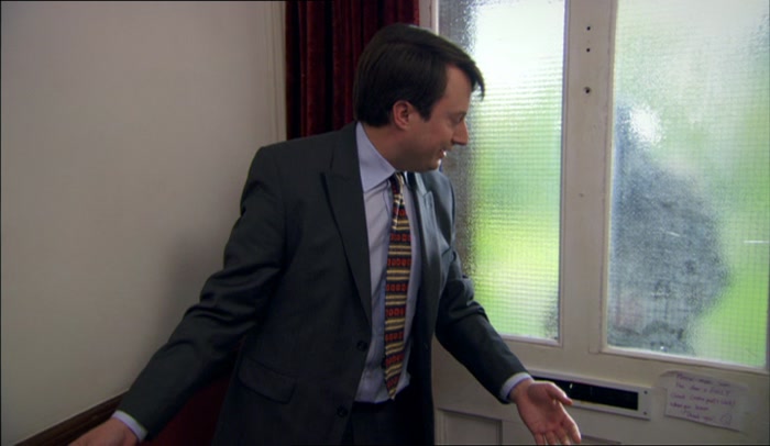 OH, SHIT! OH, SHIT! OH, SHIT! BEN'S COMING HERE! HE'S GOT A KEY. 