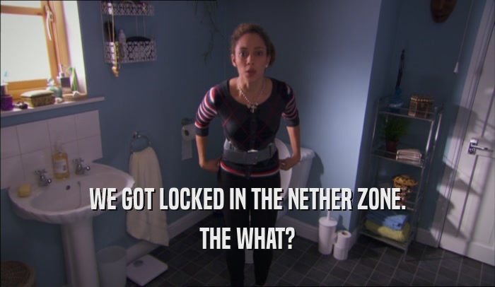 WE GOT LOCKED IN THE NETHER ZONE. THE WHAT? 
