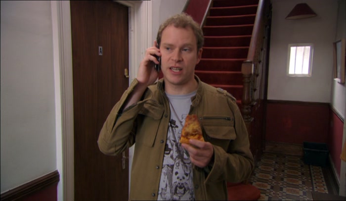 I'LL BE ON VIBRATE. 'FINE, I'LL GET THE PIZZA, SHALL I?' 