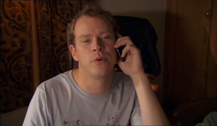 WE WERE DOING SOME WORK FOR BEN, AND IT GOT LATE AND I STAYED OVER. 