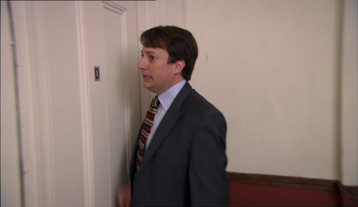 RELAX, I'LL CREDIT-CARD THE LOCK. THAT'S A DEBIT CARD. 