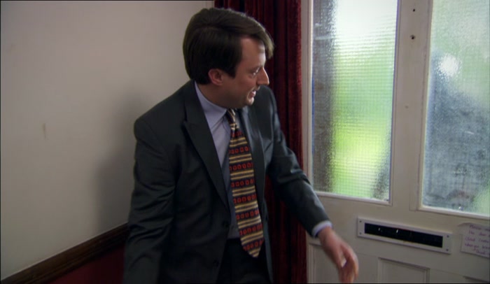 OH, SHIT! OH, SHIT! OH, SHIT! BEN'S COMING HERE! HE'S GOT A KEY. 