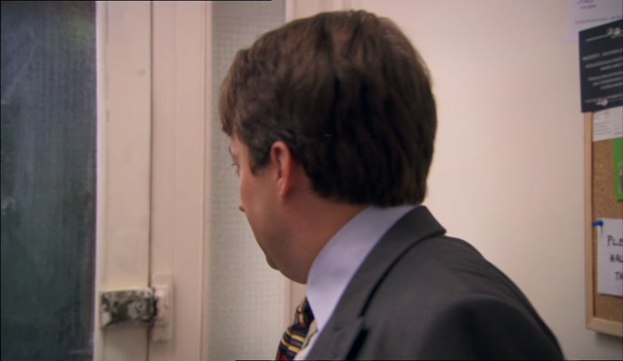 ARE YOU SERIOUS? YOU'RE GOING TO KICK THE DOOR, USING ONE OF YOUR LEGS, 