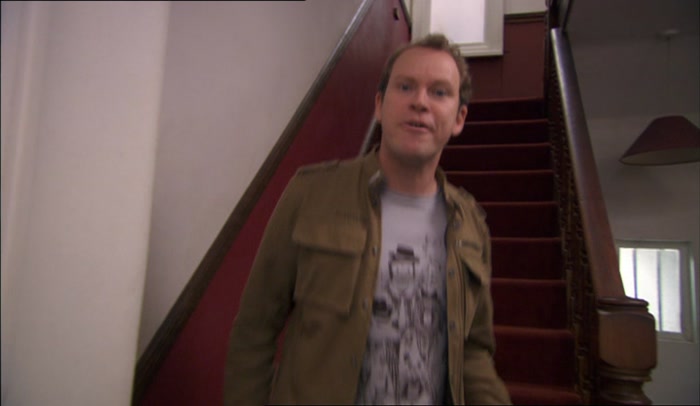 BEN'S GONNA BE HERE ANY MINUTE. I'VE GOT TO HIDE. 
