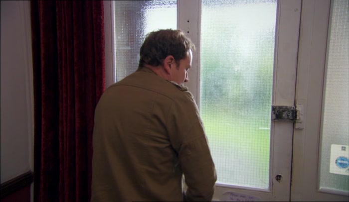 IF IT'S THE COPS, DON'T OPEN THE DOOR. 